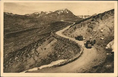 .Frankreich  Pyrénées Route du Col Puymaurens et le Refuge  Pyrenäen  1910
