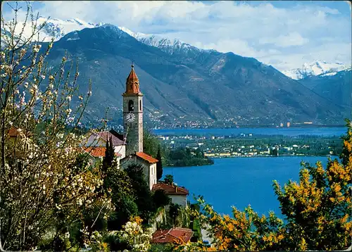 Ansichtskarte Locarno Lago Maggiore RONCO s/ Ascona 1973