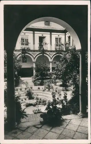 Postales Sevilla Patio de los Venerables Sacerdotes 1960