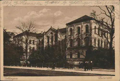 Ansichtskarte Göttingen Universität 1923