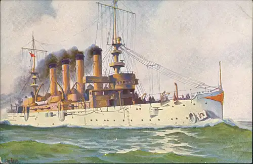 „Charleston“ Panzerkreuzer der Vereinigten Staaten, Kriegsmarine 1904