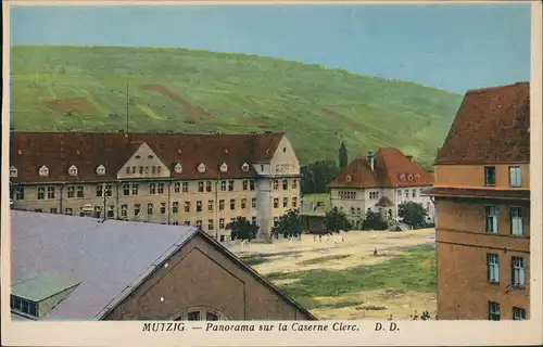 CPA Mutzig Militär Propaganda Kaserne Caserne Clerc 1910