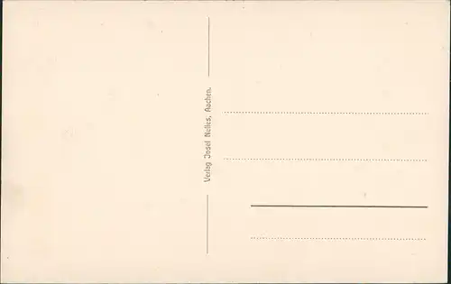 Ansichtskarte Aachen Hangeweiher mit Kaiser Friedrich Park 1913