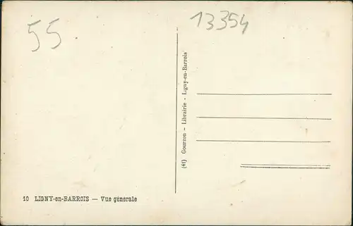 CPA Ligny-en-Barrois Vue generale 1929