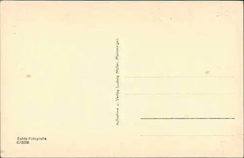 Ansichtskarte Memmingen Straße am Ulmer Tor 1940