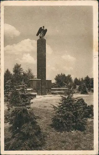 Ansichtskarte Hamburg Denkmal Propaganda 3. Reich 1943