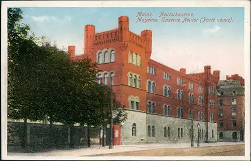 Ansichtskarte Mainz Neutorkaserne 1919