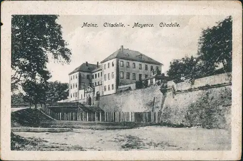 Ansichtskarte Mainz Citadelle 1921