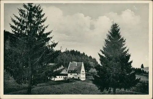 Freudenstadt Bären-Schlösschen Christoftal mit Haus Tannengrün 1939