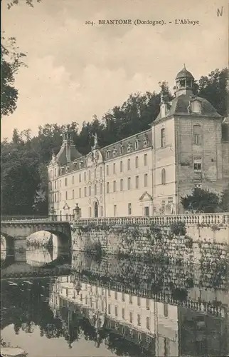 CPA Brantôme L'Abbaye Kloster kirchliche Anstalt 1910