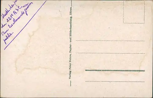 Ansichtskarte Düren Partie im Stadtpark Stadtteilansicht 1910