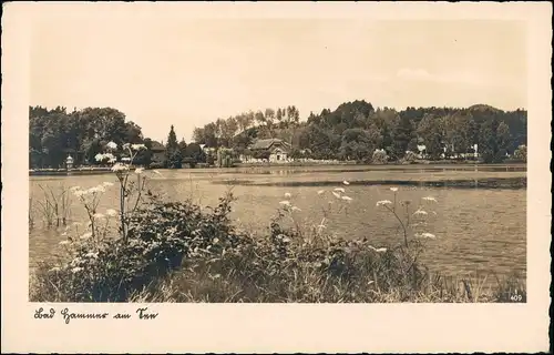 Hammer am See Hamr na Jezeře Blick vom See auf die Stadt 1931