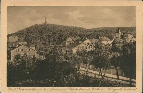 Ansichtskarte Bad Freienwalde Straßenpartie 1926