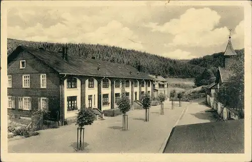 Ansichtskarte Dermbach-Herdorf Müttererholungsheim Concordia Straße 1935