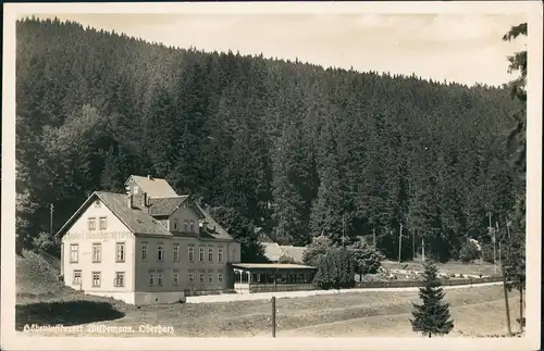 Ansichtskarte Clausthal-Zellerfeld Pension Waldgarten Wildemann 1932