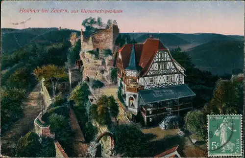 CPA Zabern Saverne mit Wirtschaftsgebäude 1919