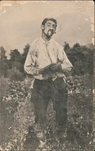 CPA .Frankreich Typen Trachten Vogesen Schreck 1911