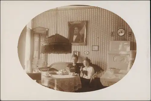 Ansichtskarte Nürnberg Biedermeierzimmer Tiergartenstraße 38 1919