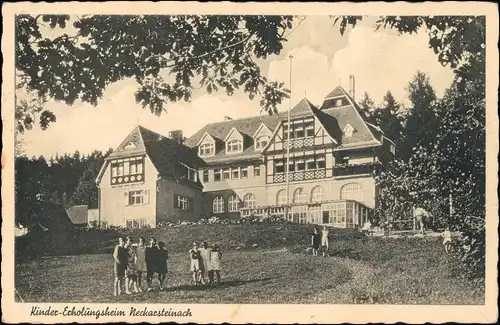 Ansichtskarte Neckarsteinach Kinder Erholungsheim 1934