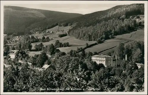 Bad Schwarzbach-Bad Flinsberg  Świeradów-Zdrój Kurhaus und Tafelfichte 1932