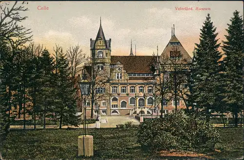 Ansichtskarte Celle Vaterländisches Museum 1911