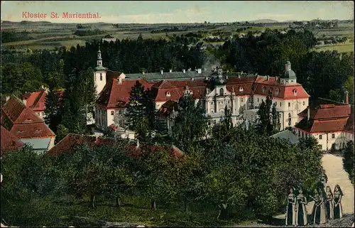 Ostritz (Oberlausitz) Wostrowc Kloster St. Marienthal, Nonnen 1913