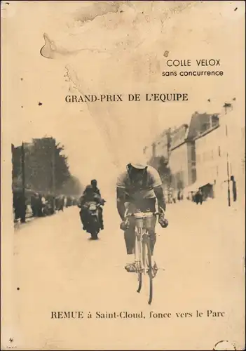 CPA Saint-Cloud Radsport - Rennfahrer - Fahrrad 1930