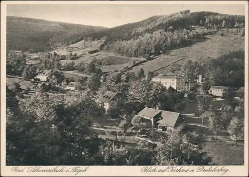Bad Schwarzbach-Bad Flinsberg Czerniawa-Zdrój Świeradów-Zdrój Stadtpartie 1924