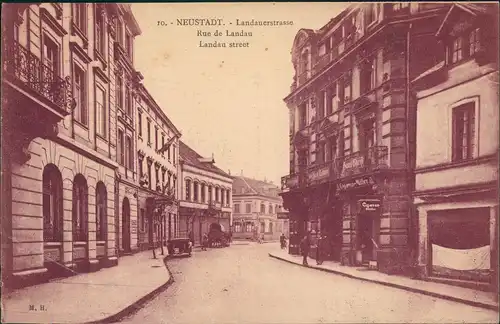 Neustadt an der Weinstraße Neustadt an der Haardt Landauerstrasse 1922