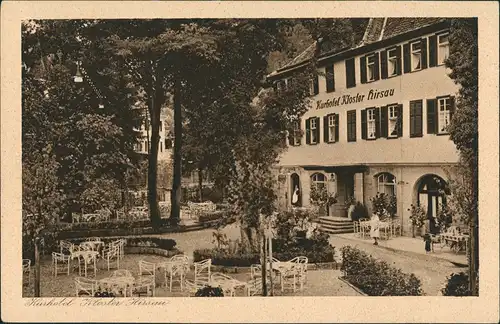 Ansichtskarte Hirsau-Calw Hotel Kloster 1922