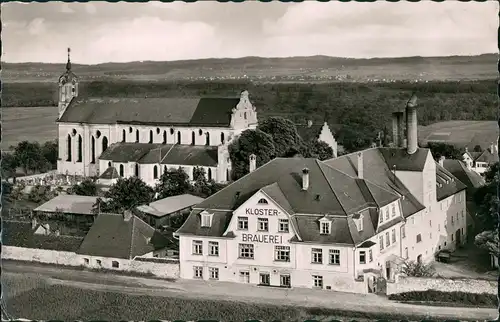 Ansichtskarte Nersingen Klosterbräustüble 1963