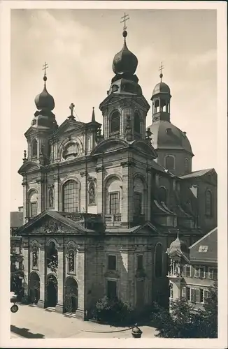 Ansichtskarte Mannheim Jesuitenkirche 1934