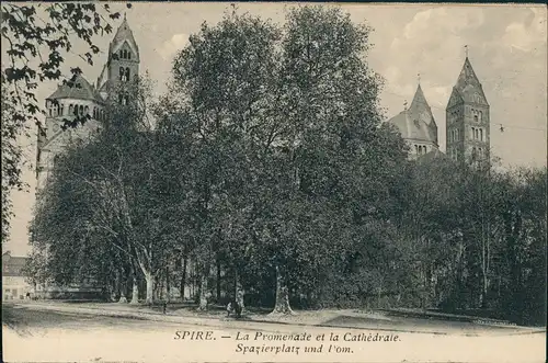 Ansichtskarte Speyer Kaiserdom 1916