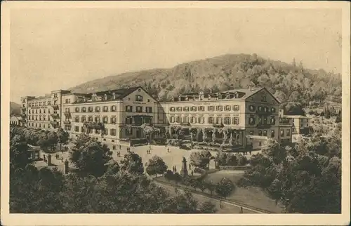 Ansichtskarte Heidelberg Viktoria Hotel - Künstlerkarte 1926