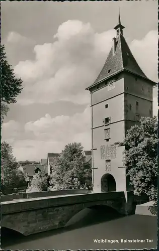 Ansichtskarte Waiblingen Beinsteiner Tor 1962