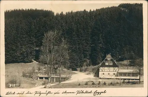 Oberpöbel-Dippoldiswalde Gasthaus Putzmühle Katasteramt Osterburg Feldpost 1944