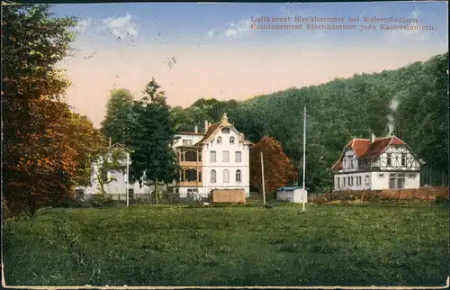 Ansichtskarte Kaiserslautern Blechhammer 1913