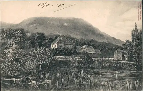 Ansichtskarte Oberdollendorf Kloster Heisterbach - Künstlerkarte 1922