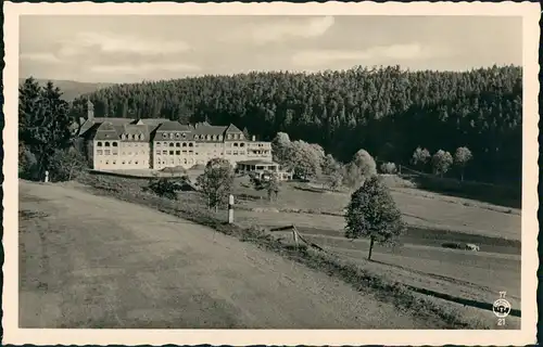 Ansichtskarte Titisee-Neustadt Kinderheilstätte Schloß Friedensweiler 1932