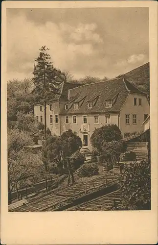 Ansichtskarte Heidelberg Hirschgasse - Haus 1928