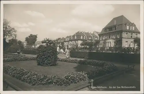 Ansichtskarte Mülheim-Köln Jan Wellemstraße 1930