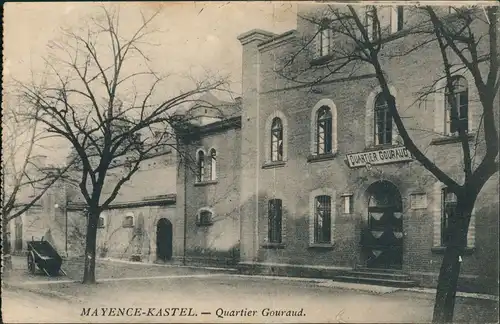 Ansichtskarte Mainz Kastel Quartier Gouraud 1929