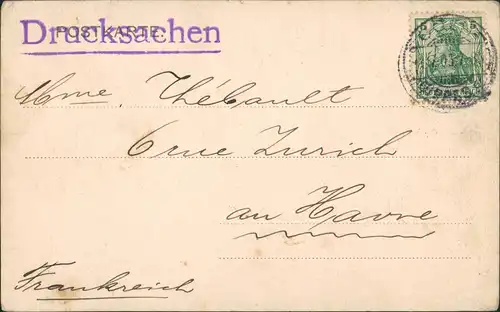 Ansichtskarte Köln Eigelsteinertor - belebt Straßen 1905