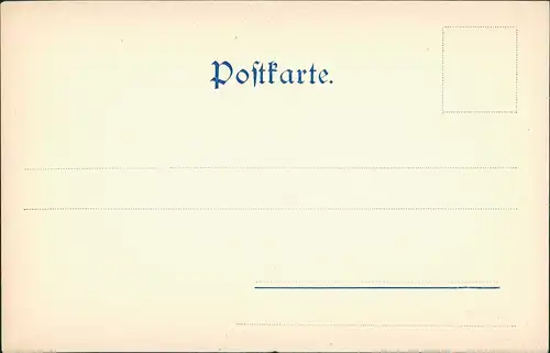 Ansichtskarte Hildesheim Wedekindhaus / Storrehaus Blaudruck 1906
