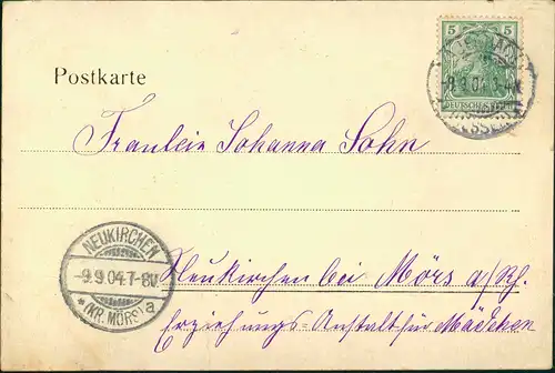 Ansichtskarte Auerbach (Bergstraße) Erholungsheim Waldruh 1904