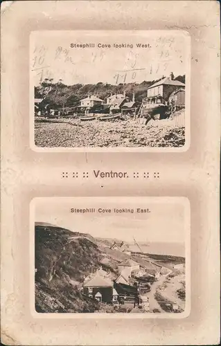Ventnor (Isle of Wight) Ventnor (Isle of Wight) 2 Bild Steephill 1909