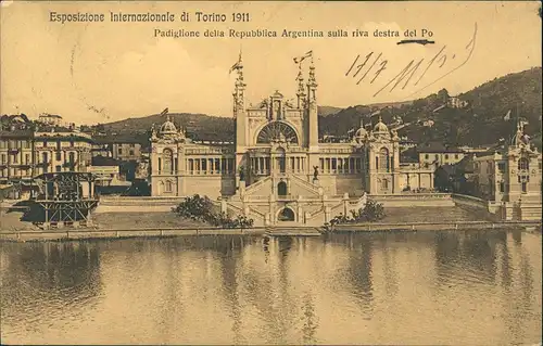 Cartoline Turin Torino Esposizione Internazionale 1911