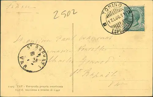 Cartoline Turin Torino Esposizione Internazionale 1911