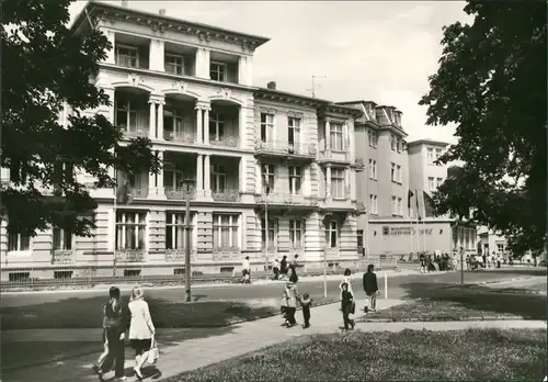 Ansichtskarte Heringsdorf Usedom FDGB-Erholungsheim,Camara M'Balia" 1977