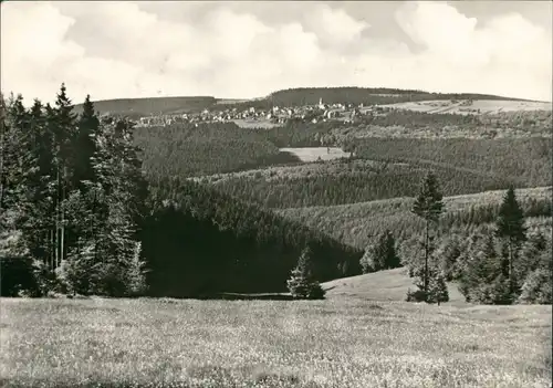 Ansichtskarte Masserberg Totale 1973